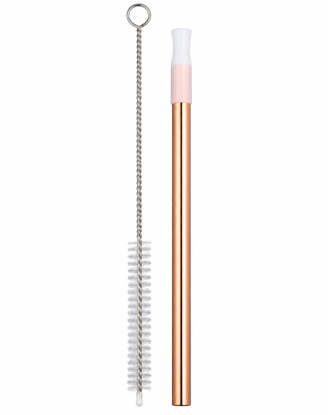 Copper straw set
